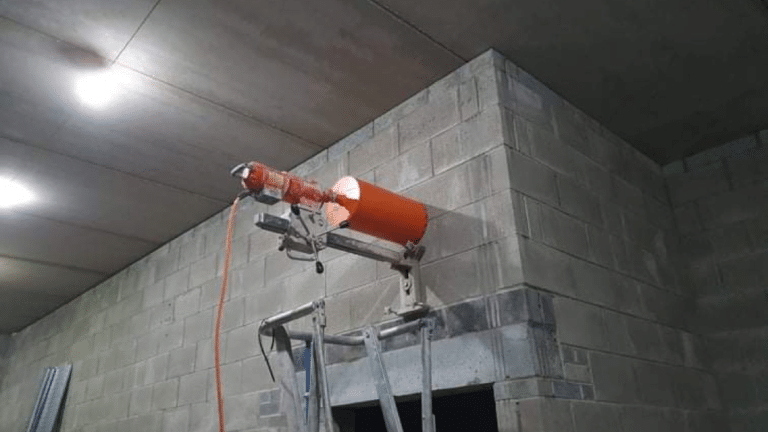 core drilling blok wall