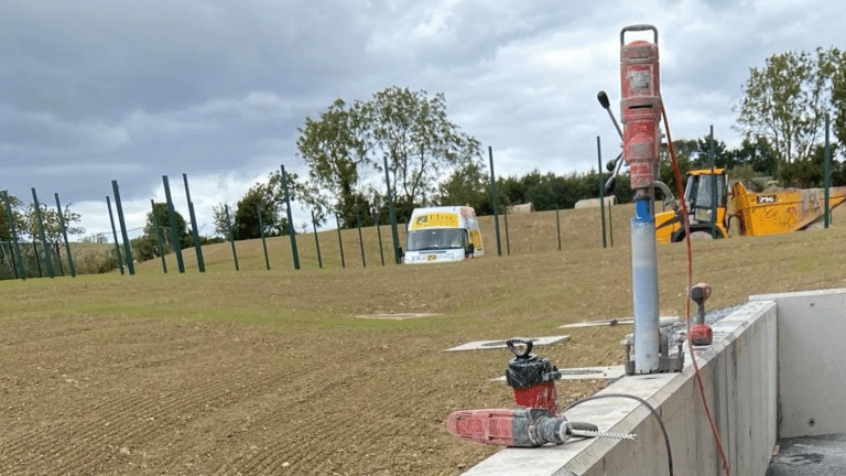 core trilling for pipe