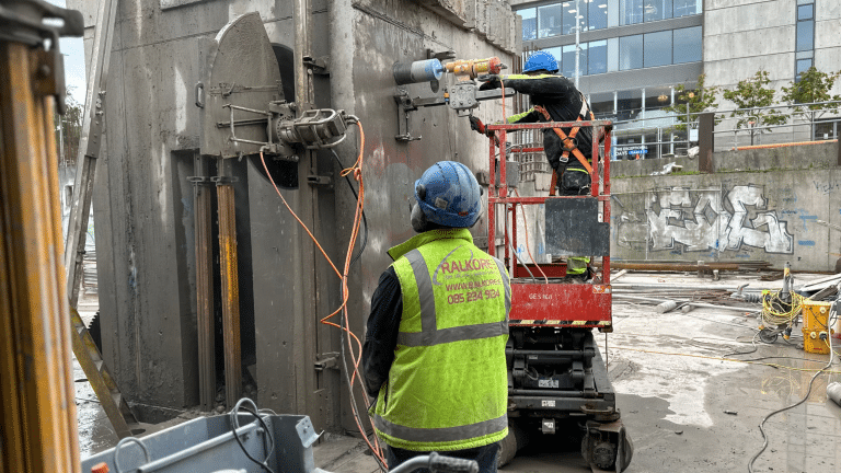 wall concrete cutting